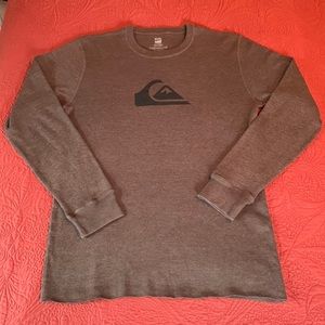 NWOT Heather Brown thermal quicksilver men’s shirt